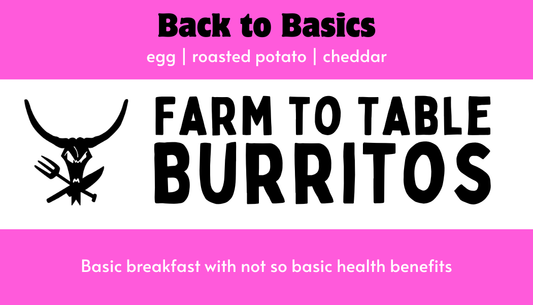 Breakfast Burrito (Gluten-Free, No Seed Oils, Pasture-Raised Eggs & Cheddar Cheese)