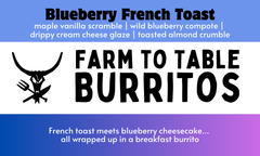 Blueberry French Toast Front Label