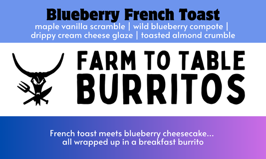 Blueberry French Toast Front Label