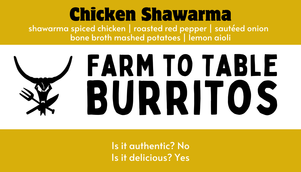 Gluten-Free Pasture Raised Chicken Burrito made with organic ingredients—clean, satisfying fuel without the crash