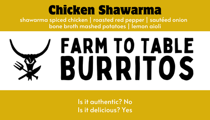 Gluten-Free Pasture Raised Chicken Burrito made with organic ingredients—clean, satisfying fuel without the crash