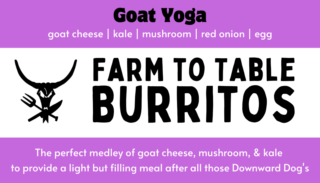 Goat Yoga Front Label