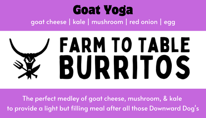 Goat Yoga Front Label
