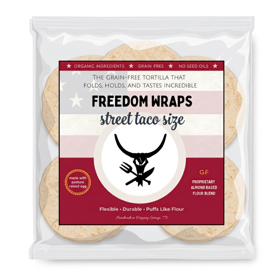 Freedom Wraps — Street Taco Size